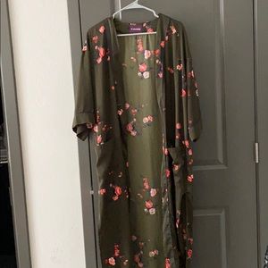 Floral kimono
